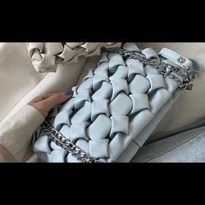 Cloud clutch/ shoulder bag